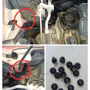 OEM Dudukan Tiang Kap Mesin Mobil Honda Mobilio - Dudukan Tiang Kap Honda