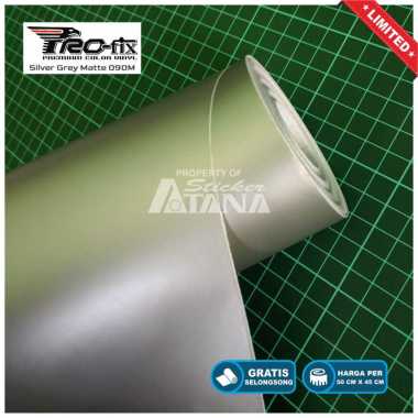 Skotlet Silver Doff Scotlet Perak Dop Stiker Matte Sticker Meteran Decal Scotlite Sepeda Motor Scotl