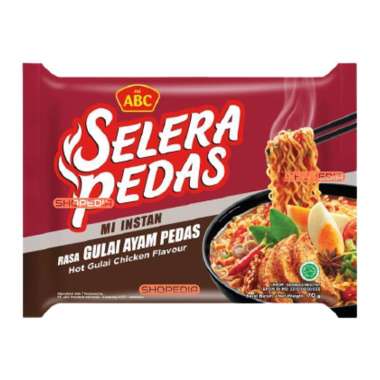 ABC Selera Pedas Rasa Gulai Ayam Pedas 70gr