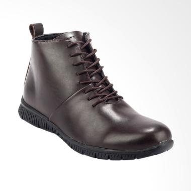 Giant Flames Padma Ankle Boots Sepatu Formal Pria - Brown