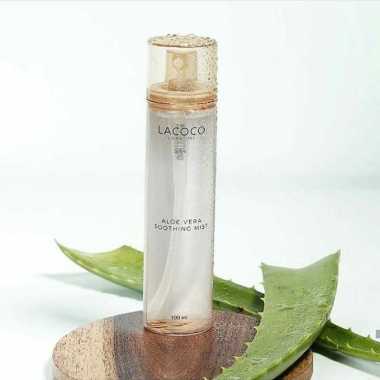 Lacoco Aloe Vera Soothing Mist - Toner Lacoco - Toner eksfoliasi wajah - Gentle Exfoliator - toner w