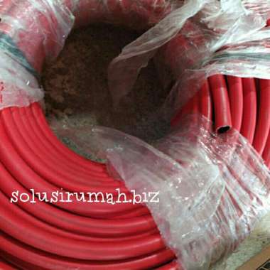 SELANG LPG MERAH HITAM KARET 10MM STARCAM WELDING 3/8 selang las