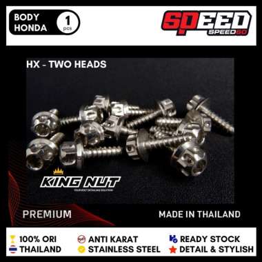 Baut Body Honda Scoopy Beat Vario Pcx Adv Universal Premium Baut Probolt Thailand Stainless King Nut