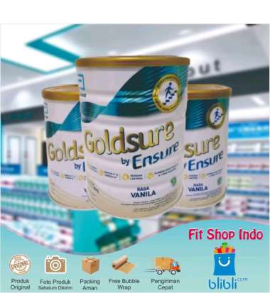 Goldsure Vanila 900 gr Goldsure by Ensure Vanila 900 gr Susu Nutrisi Dewasa