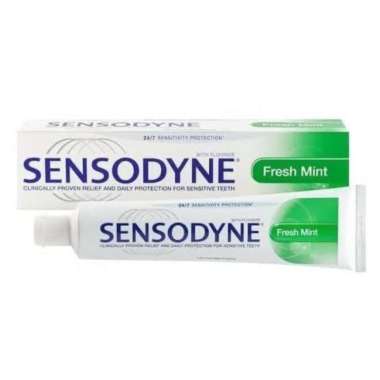 Promo Harga Sensodyne Pasta Gigi Fresh Mint 100 gr - Blibli