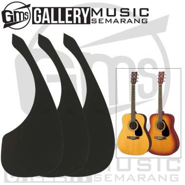 Pickguard Gitar Akustik Hitam Polos Pickguard Hitam