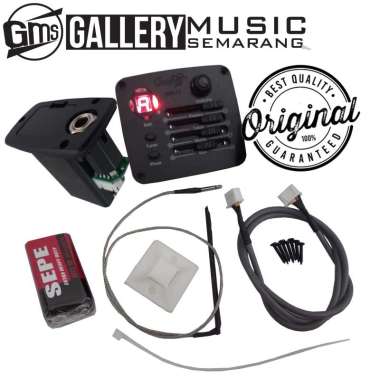 ORIGINAL!!! Preamp Equalizer Tuner Gitar Akustik Elektrik Cowboy AW-11 Import Preamp Cowboy AW-11