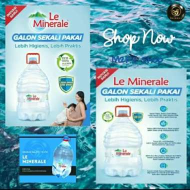 Air Mineral Le Minerale Galon + isi 15 liter