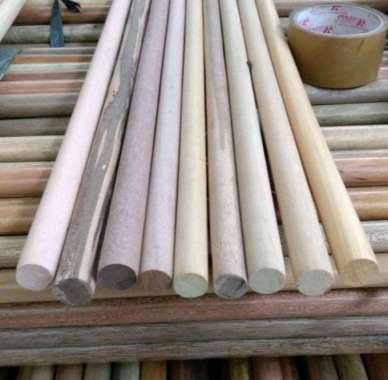 kayu dowel mancrame kayu dowel kayu bulat 22 mm/stik bulat/kayu bulat