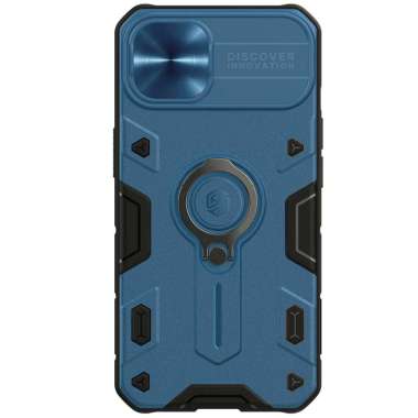 Nillkin Casing Camshield Armor Hard Case Iphone 13 / Iphone 13 Pro / Iphone 13 Pro Max Iphone 13 Blu