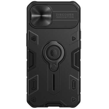Nillkin Casing Camshield Armor Hard Case Iphone 13 / Iphone 13 Pro / Iphone 13 Pro Max Iphone 13 Bla