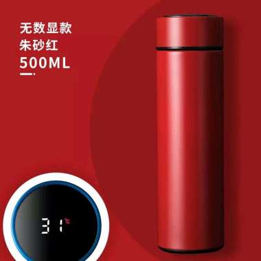 Termos,Termos Air Panas Mini, Thermos Air Panas, Termos Suhu,Termos Digital Merah