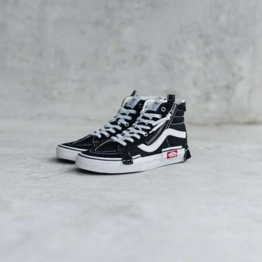 vans cut and paste black white