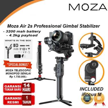 Moza Air 2S Pro Professional Kit 3-Axis Gimbal Stabilizer Camera