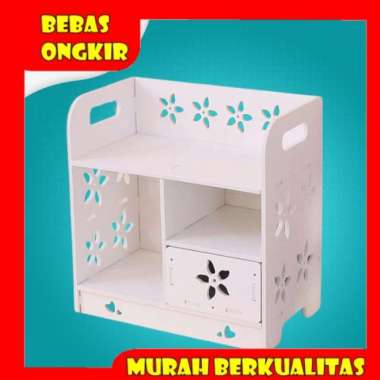 Rak Kotak Penyimpanan Kosmetik Rak Skincare Murah Minimalis