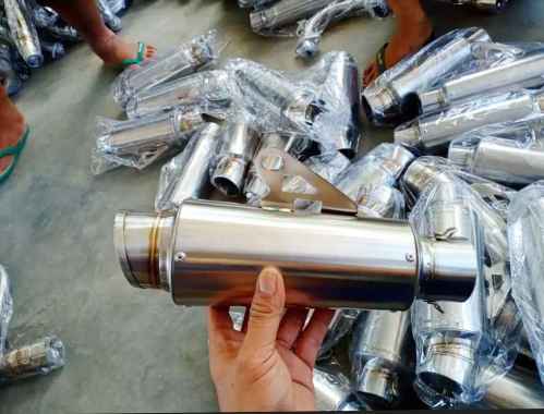 Slincer Knalpot Racing Proliner CLD RCB JRM DOS JRM PDK polos inlet 50mm all motor