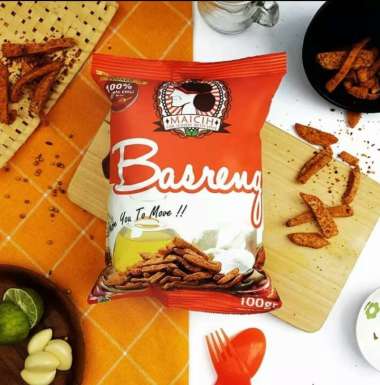 maicih keripik basreng pedas original