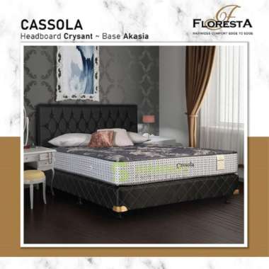 Floresta Cassola Kasur Springbed [KOMPLIT SET/160 x 200 cm]