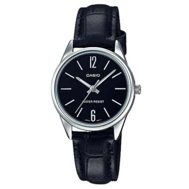 CASIO ORIGINAL - CASIO LTP-V005L-1B - JAM TANGAN WANITA JAM WANITA - KULIT CASIO LTP V005L 1B V 005