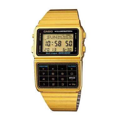 CASIO ORIGINAL - CASIO DBC-611G-1 - JAM TANGAN PRIA JAM PRIA - STAINLESS CASIO DBC 611G 1 611 G DBC6