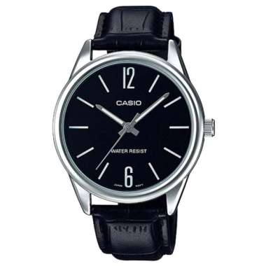 CASIO ORIGINAL - CASIO MTP-V005L-1B - JAM TANGAN PRIA JAM PRIA - KULIT CASIO MTP V005L 1B V 005 L MT