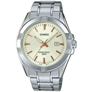 CASIO ORIGINAL - CASIO MTP-1308D-9AVDF - JAM TANGAN PRIA JAM PRIA RO - STAINLESS CASIO MTP-1308D-9A