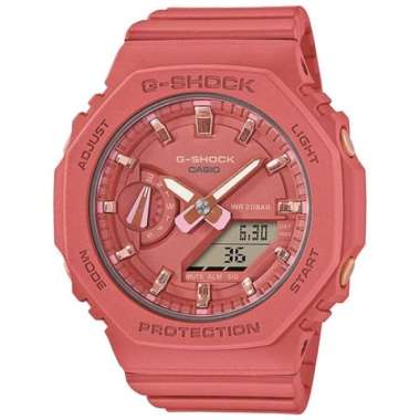 CASIO ORIGINAL - CASIO G-SHOCK GMA-S2100-4A2DR JAM TANGAN WANITA JAM WANITA LA - RUBBER G SHOCK GSHO
