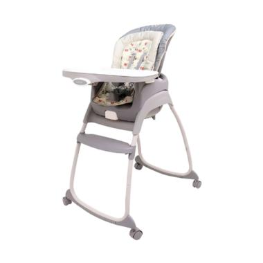 Weeler Trio 3 in 1 High Chair Birds N Bees Kursi Makan Bayi - Grey