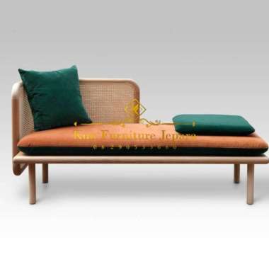 Bench Rotan, Kursi Sofa Rotan, Bangku Jati Kombinasi Rotan