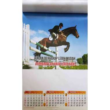 Kalender Tahun 2022 Dinding Triwulan Motivasi