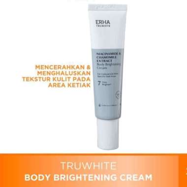 ERHA Truwhite Body Brightening Cream 30g - Krim Pencerah Selangkangan Hitam - Krim Penghalus Kulit S