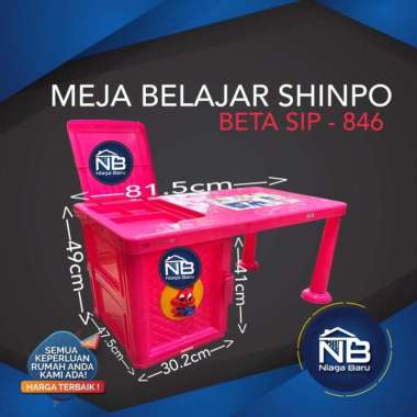 Meja Belajar Anak Shinpo - Beta Sip-846