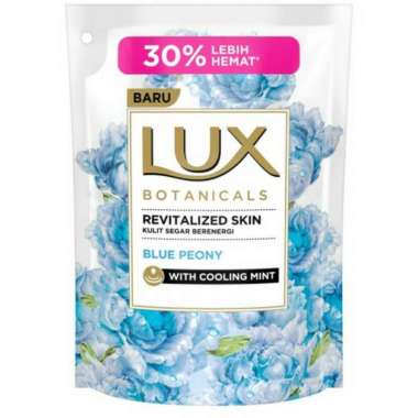 Promo Harga LUX Botanicals Body Wash Blue Peony 450 ml - Blibli