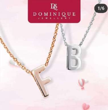 Liontin Emas Nagita Mix n Match Collections 9K HURUF O
