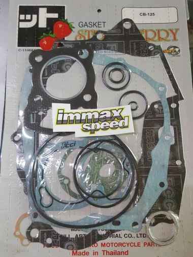 Strawberry Paking Perpak Honda Cg110 Cb100 Cb125 S90Z Fullset Blok Head Magnet Kopling Bak Gelatik B