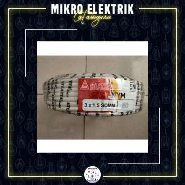 Atlanta Super SNI Kabel Listrik NYM 3x1.5 kawat full tembaga