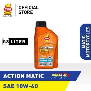 TOP 1 ACTION MATIC SAE 10W-40 0.8 L - Oli Motor Matic Original OLI MOTOR