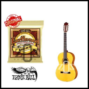 Senar Gitar Acoustic Ernie Ball Earthwood 80 20 Bronze 11 52 Original
