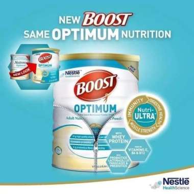 Nutren Boost Optimum 400 gram - Susu Kesehatan Orangtua - Susu Kalsium Untuk Kesehatan Tulang - Susu