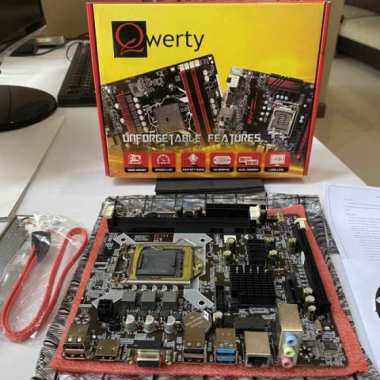 Qwerty H81 Intel 1150 DDR3 Motherboard Murah