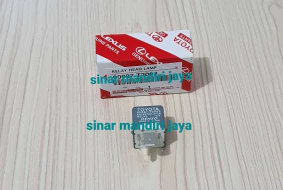 RELAY HEAD LAMP TOYOTA AVANZA 12V KAKI 4 ASLI