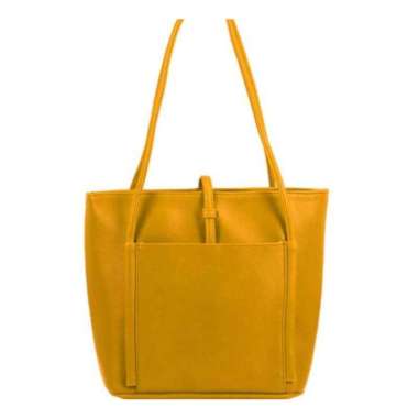 Tas Wanita Tas Bahu Wanita Mayonette Davne Tote Bag Kuning