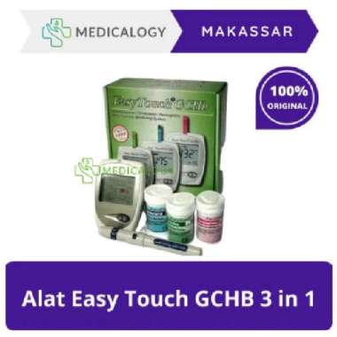 Easy Touch GCHB 3 in 1 Alat Test Gula Kolesterol HB Hemoglobin