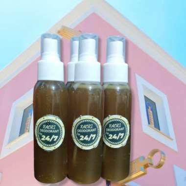 Deodorant Spray Pemutih Ketiak 100ML Cair Tawas Biji Manjakani Organik