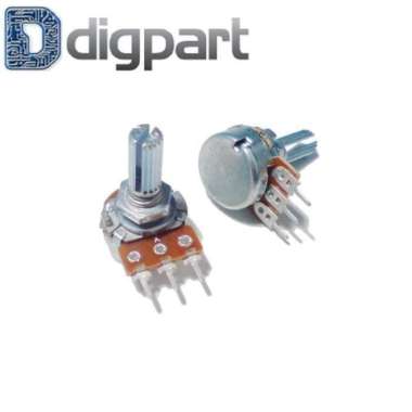Potensio Potensiometer B100K Mono 100k