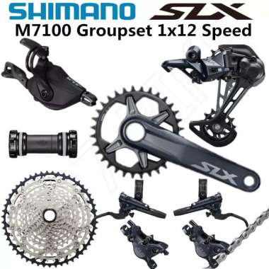 GROUPSET SEPEDA SHIMANO SLX 1X12 SPEED