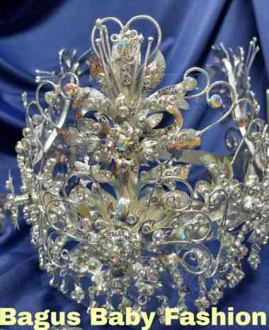 Mahkota Siger Sunda Model Lesti Aksesories Pengantin Silver