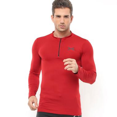 FLEX Velocity Series Sport Baju Olahraga Pria [FPS-008] M Red
