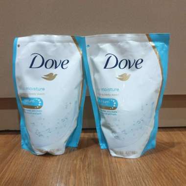 Promo Harga Dove Body Wash Aqua Moisture 400 ml - Blibli