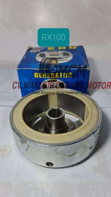 EDO MAGNET MAGNIT KOMPLIT RX 100 Silver